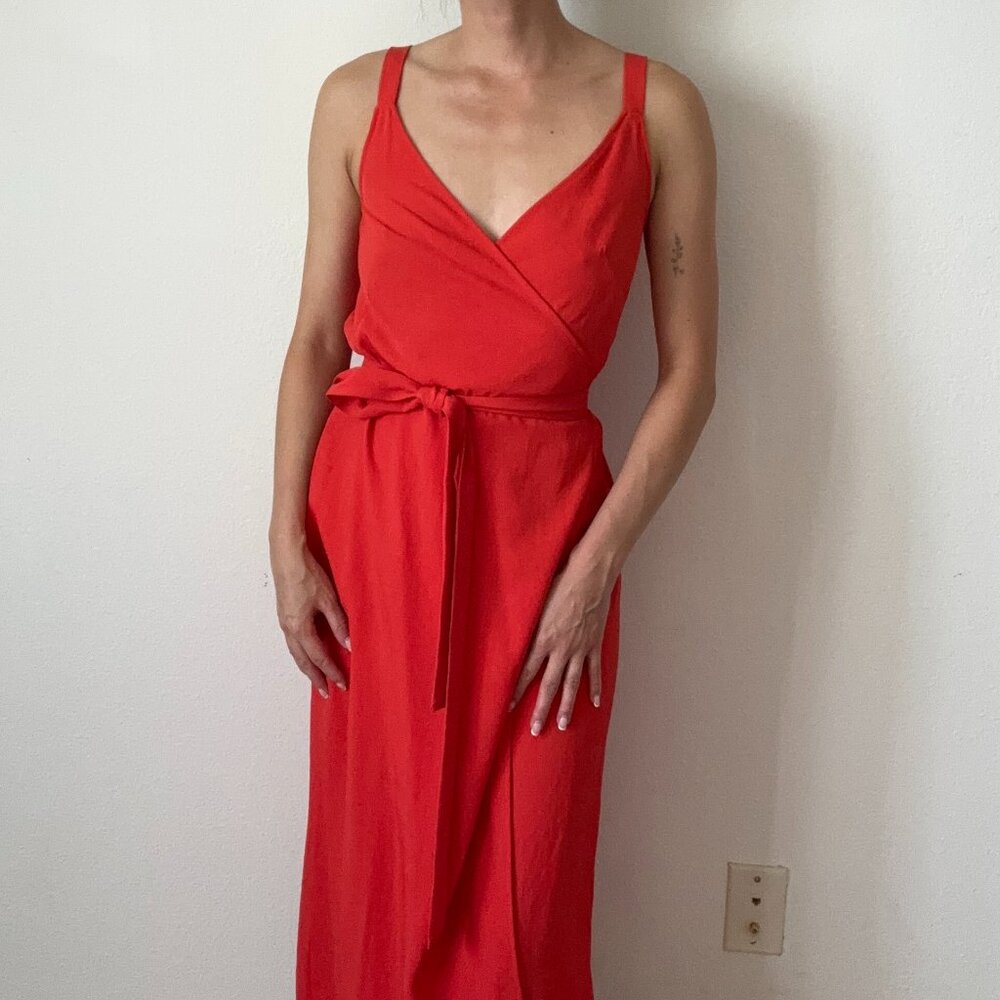 Everlane wrap dress